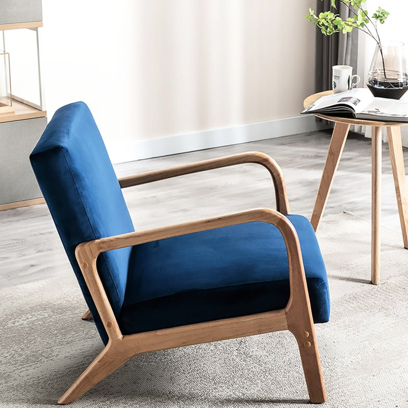 Chaise d'appoint Mid-Century