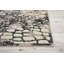 Gleam Abstract Area Rug in Flint-1937122581