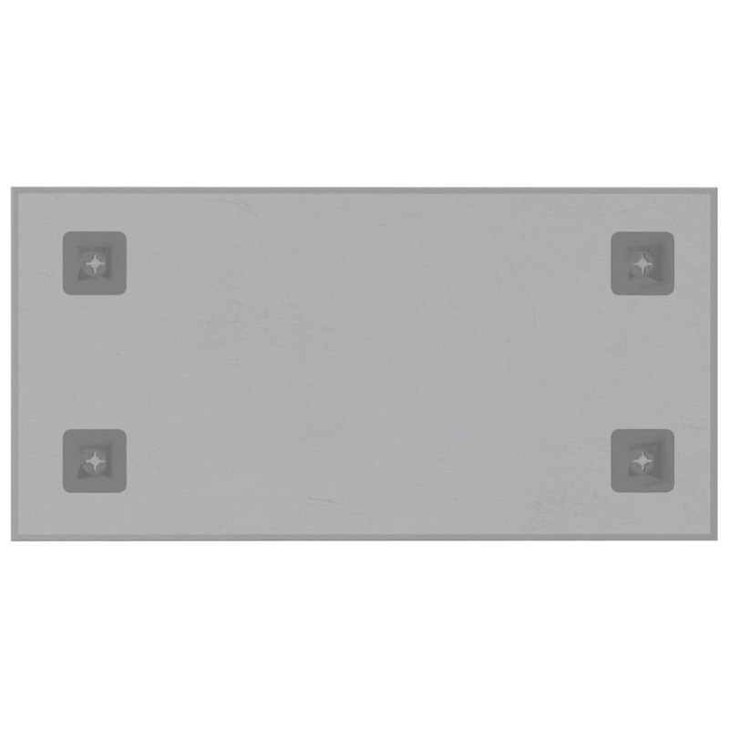 Wall Mounted Required Whiteboard, White, 20cm H x 40cm W x 0.4cm D