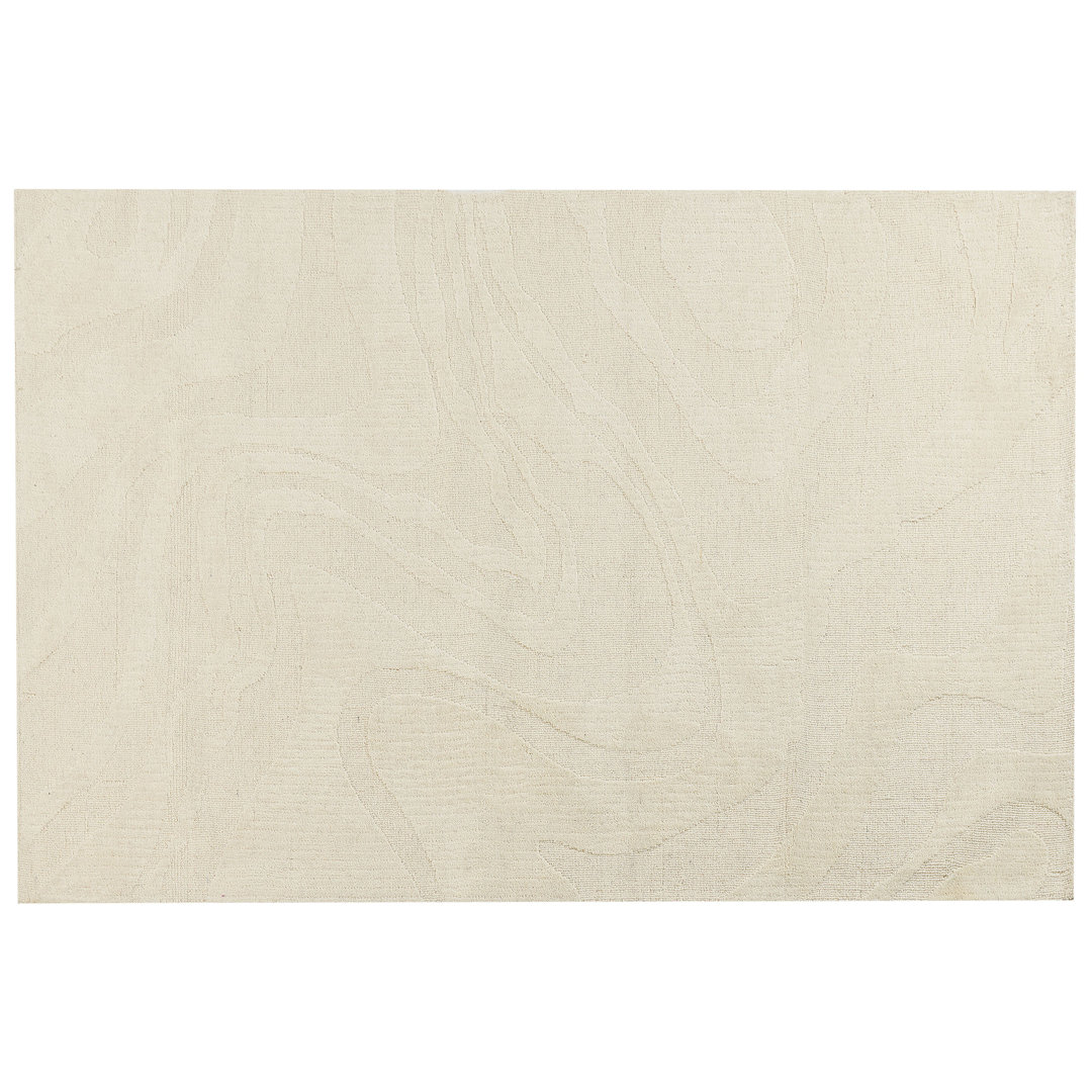 Teppich Bruyere aus Wolle in Beige