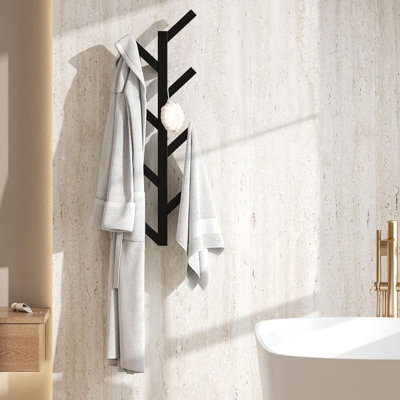 Hat Rack Coat Rack Wall Mount Vertical Coat Rack