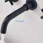 Bathroom Faucet Wall Mounted Bathroom Sink Faucet-125230787