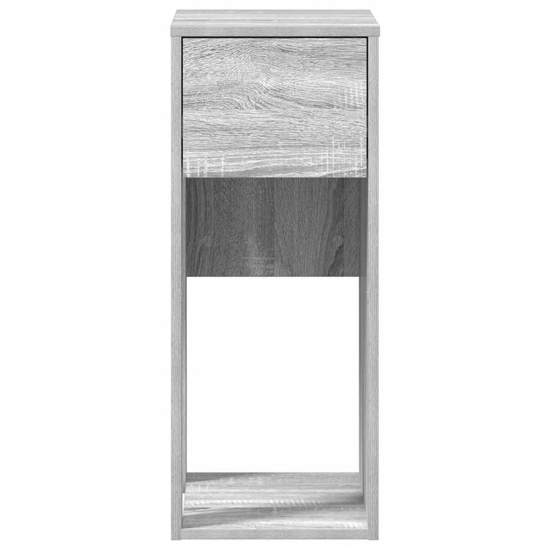 74cm H Computer Cabinet, Grey/Sonoma