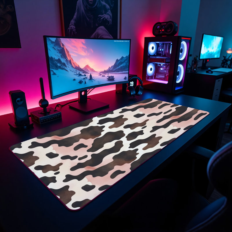 Polyester Desk Pad, 31.5x15.5