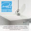 Ventilateur de plafond Casablanca 52 pouces Eyla ENERGY STAR®, télécommande murale et télécommande-1457443469
