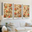 Série sur toile tendue sur mesure - 3 pièces-340053839