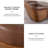 Genuine Leather Swivel Barrel Chair(Set Of 2)-223032018