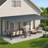 Hardtop Gazebo With Galvanized Steel Sloping Roof-124065812