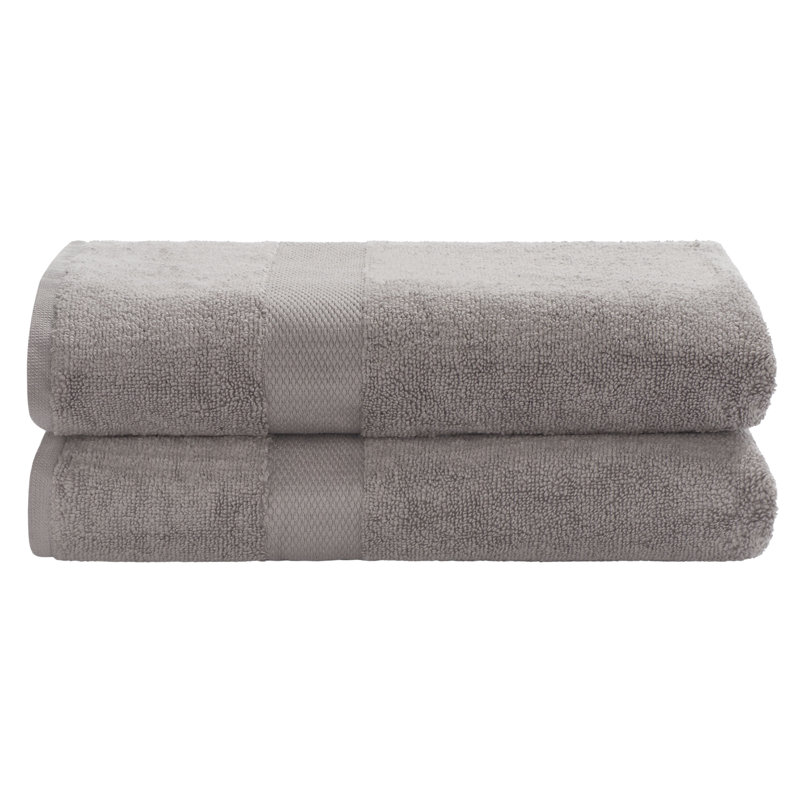 Serviette de bain 100% coton Synergy, gris