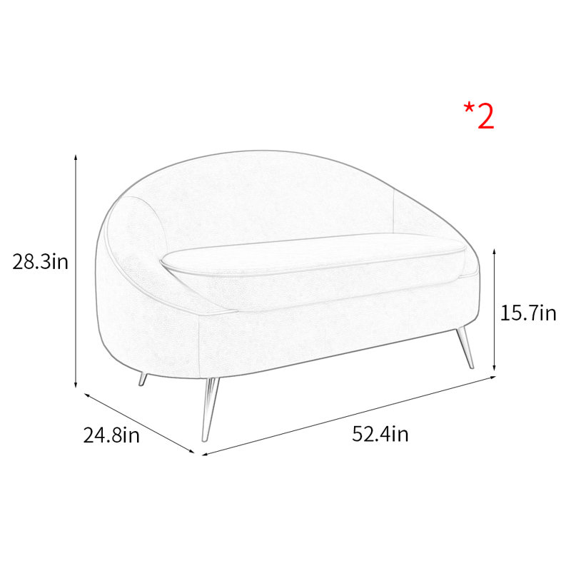 Banc de loisir Leisure Cafe, Bleu