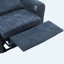 Canapé convertible 2 en 1 de 82 po: 3 places avec couchette et fauteuil inclinable réversible-46476994