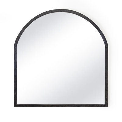 Knox Flat Leather Wall Mirror