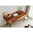  Live Edge Desk with Hairpin Legs and South American Walnut, Live Edge Desk with Drawer Storage-1254836286