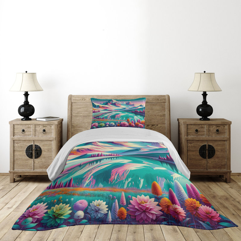 Polyester Coverlet, Twin Coverlet + 1 Standard Shams