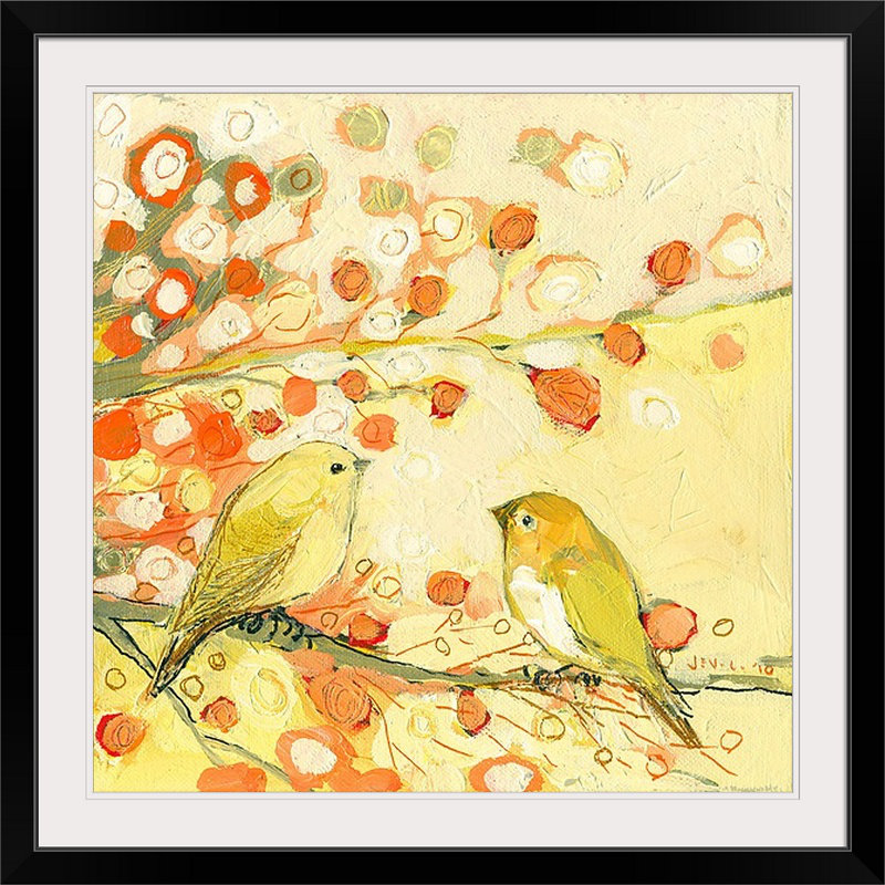 Nolani The Conversation '- reproduction imprimée, H 20 po x l 20 po x P 1,5 po, Toile
