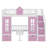 Transformable Twin-Over-Twin Bunk Bed With Adjustable Desk, Converting Lower Bunk Into A Functional Work Area-114346278