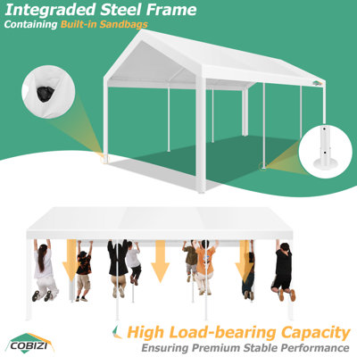 3 x 6m Metal Canopy