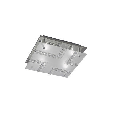 Glass Semi Flush Mount