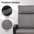 Fionola 28" Wide Airpump Patio Chair,Set Of 2-1686463567