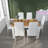 6 - Person Four Leg Dining Set-97699912