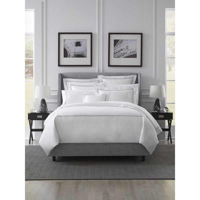 Grande Hotel Duvet Cover, White, Queen Fitted Sheet