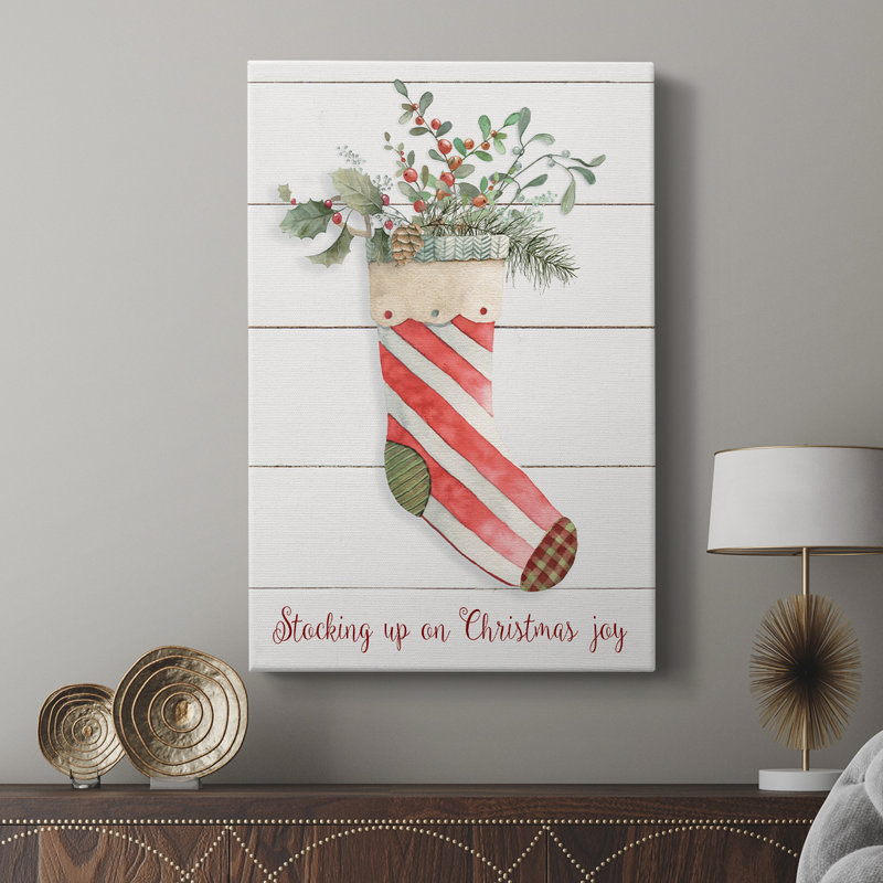 Comfy Cozy Stocking II - galerie sur mesure, 18" H x 12" W