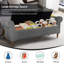 Banc de rangement rembourré en velours / peluche 63 po Seprina-945740734