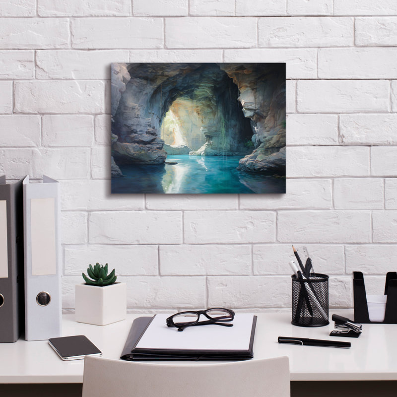 Toile épique Graffiti «Cove 2» par r3darch0n, 54 po x 40 po, H 12 po x l 16 po x P 0,75 po