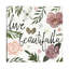 Live Beautifully by Sara Zieve Miller - Wrapped Canvas Print-42160185