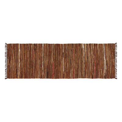 Tucson Leather Striped Indoor Rug