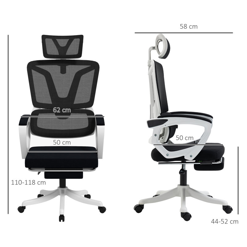 Bezell Linen Executive Chair with Headrest