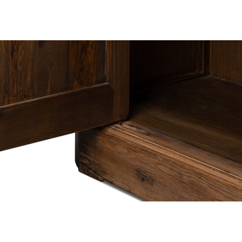 Antique 47'' W Solid Wood, Brown
