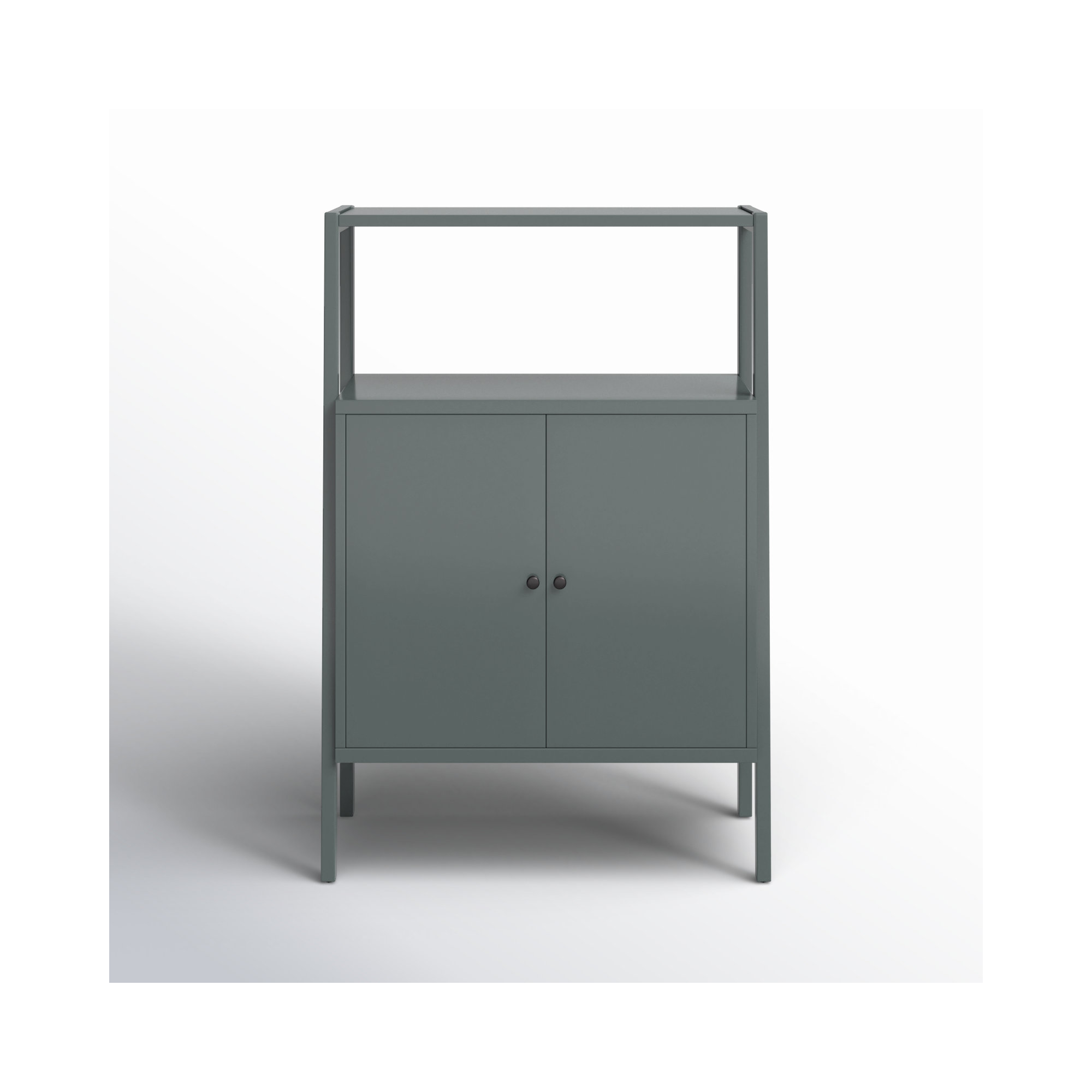Faulkner 32'' Bar Cabinet, Gray/Green