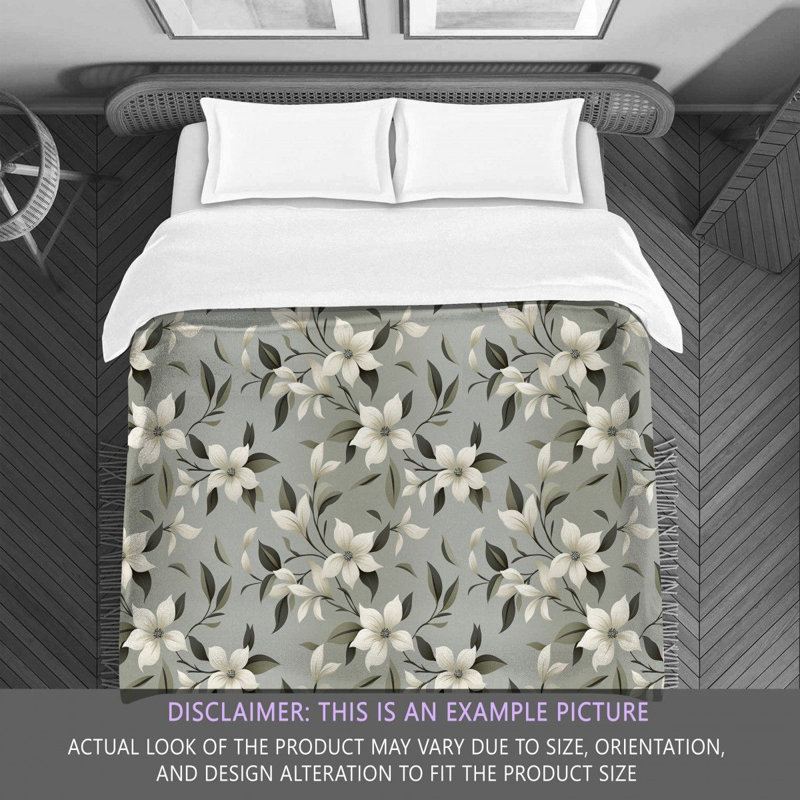 Floral Anqunette Comforter, Twin Comforter