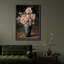 Fleurs roses, rétro, nature morte, illustrations rustiques, campagne française-101752758-101752757