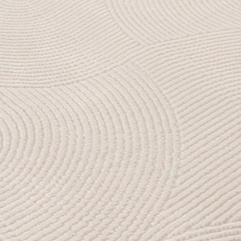 Carmel Modern Arc Cream Area Rug, Rectangle 200 x 290cm