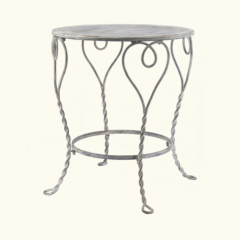 Table d'appoint en fer Heart Heart
