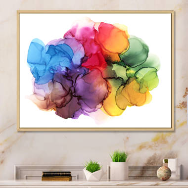 Wall Art Print, Rainbow Bubble