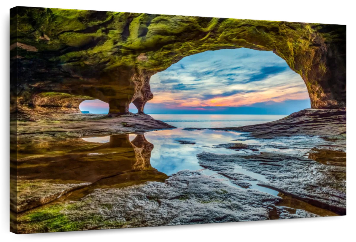 Millwood Pines Alvord Lake Superior Cave Sunset | Wayfair