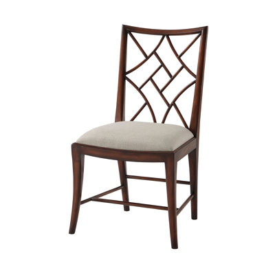 Delicate Upholstered Dining Chair