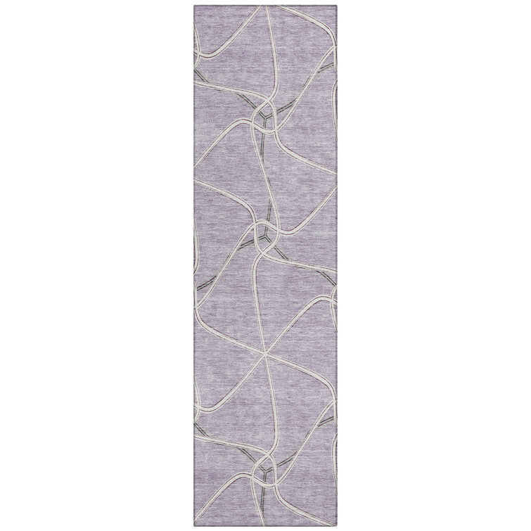  Aleg Area Rug with Non-Slip Backing