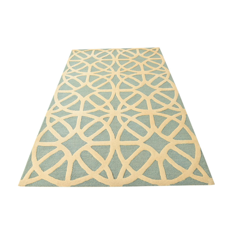 Tapis bleu clair Orlando