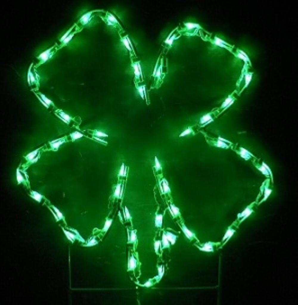 Loris Lighted Dlites St Patricks Day Four Leaf Clover Holiday Lighted Display And Reviews 6444