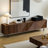 Black walnut solid wood TV cabinet-105341446