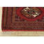 Tapis rouge en laine des années 1990 de 4 pi 4 po x 6 pi 2 po Gweneva