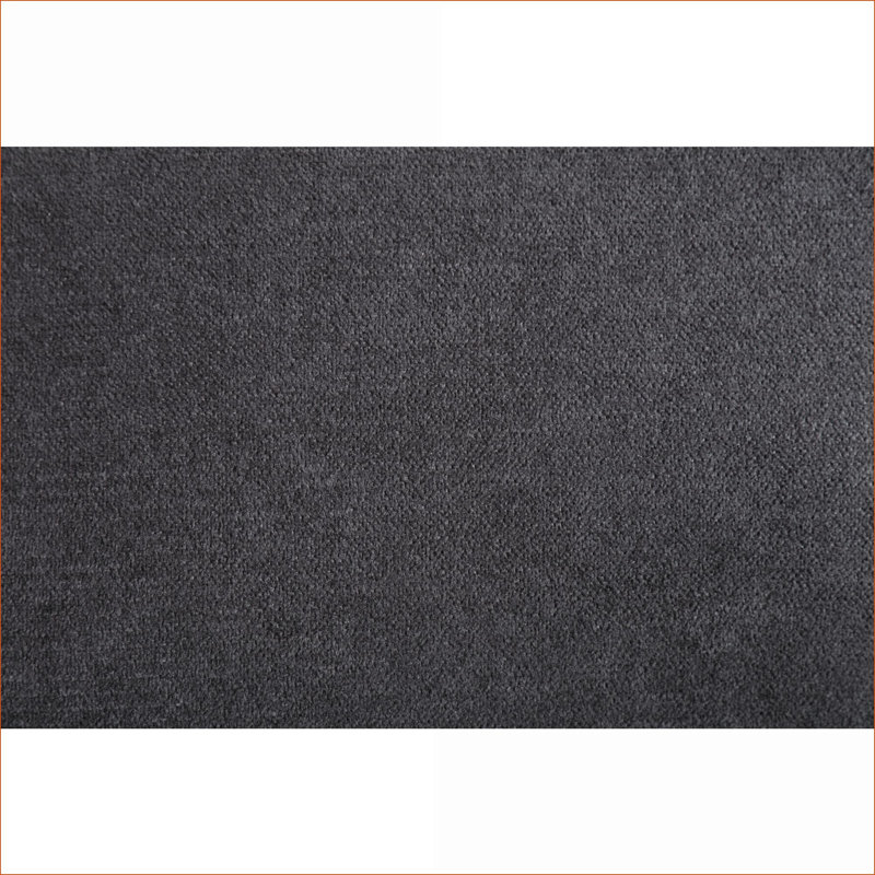 Canapés modulaires | Canapé modulaire moderne en U à 5 places avec méridienne pour salon | Gris anthracite | Bois, Gris foncé
