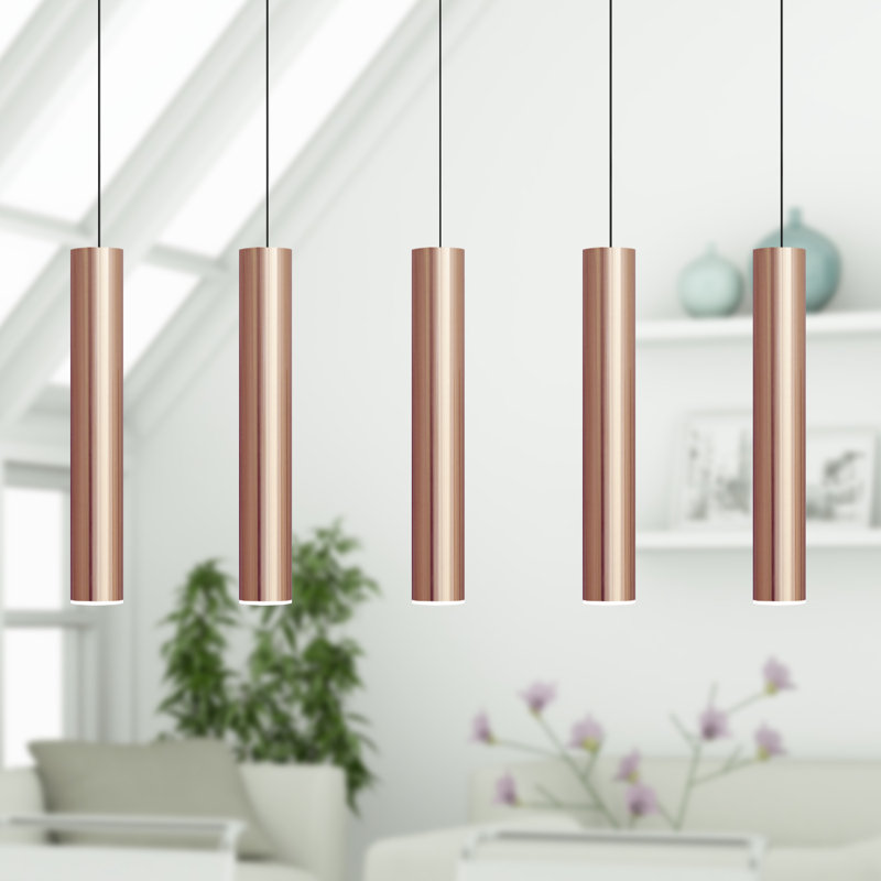 Chambery 5 - Light Kitchen Island Pendant, Copper