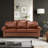 Damore 81'' Wide Genuine Leather Sofa-70585319