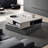 Luxury-simplified rotating cube coffee table