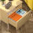 Modern Single Drawer Nightstand,Vintage Bedside Table-254302148-253819235